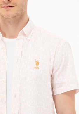 Erkek Camel Kısa Kollu Gömlek - 50264417012