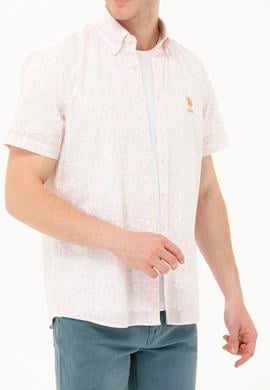 Erkek Camel Kısa Kollu Gömlek - 50264417012