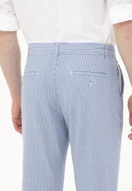 Erkek Mavi Kanvas Pantolon - 50263803011