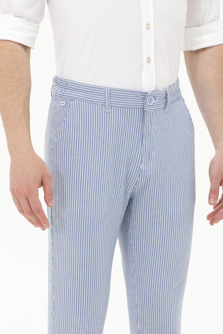 Erkek Mavi Kanvas Pantolon - 50263803011