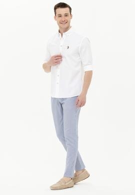 Erkek Mavi Kanvas Pantolon - 50263803011