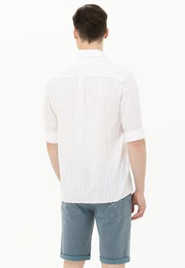 Erkek Kiremit Uzun Kollu Gömlek - 50269875001