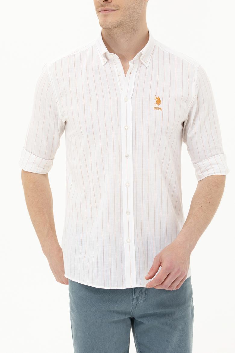 Erkek Kiremit Uzun Kollu Gömlek - 50269875001