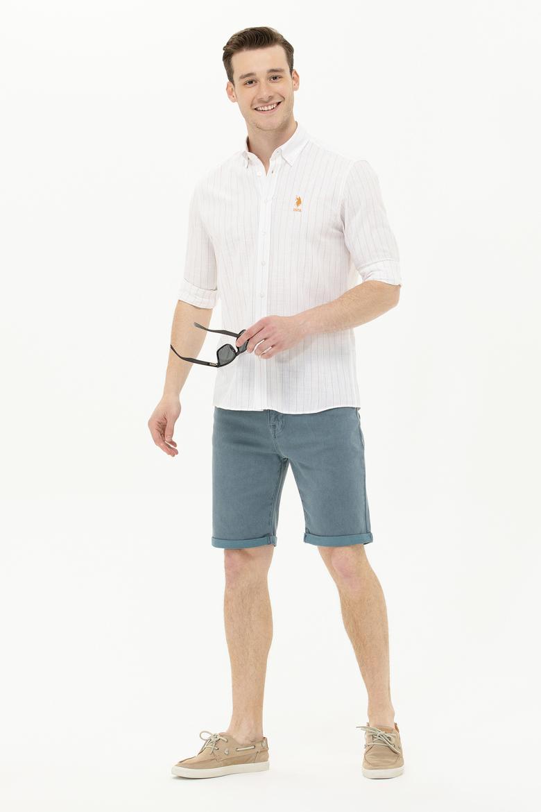 Erkek Kiremit Uzun Kollu Gömlek - 50269875001