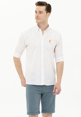 Erkek Kiremit Uzun Kollu Gömlek - 50269875001