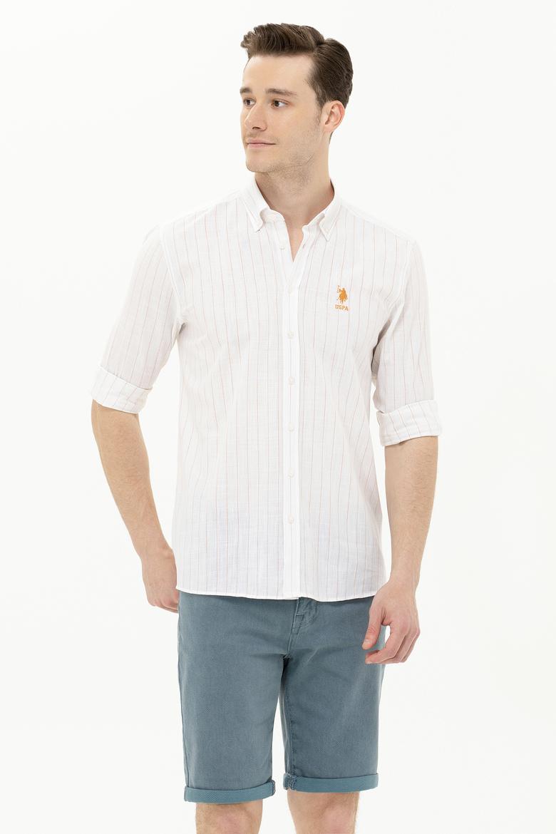 Erkek Kiremit Uzun Kollu Gömlek - 50269875001