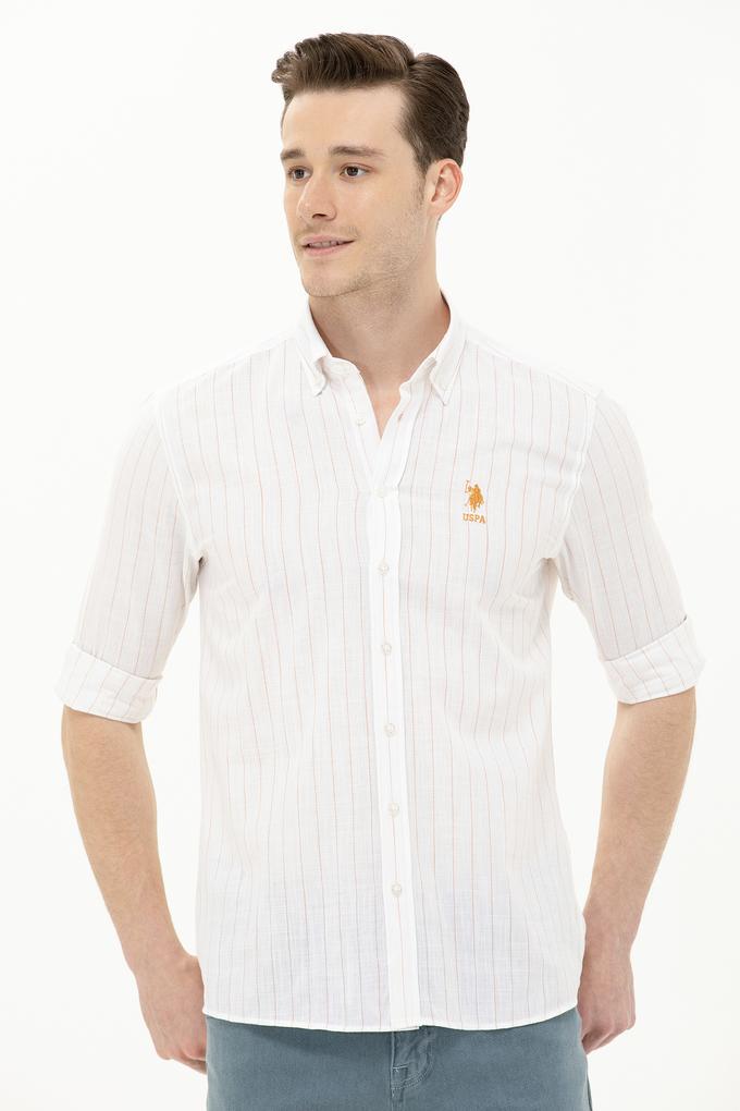 Erkek Kiremit Uzun Kollu Gömlek