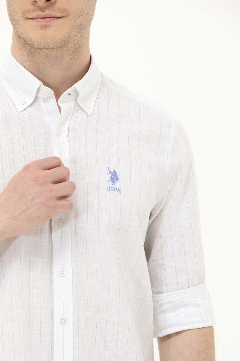 Erkek Mavi Uzun Kollu Gömlek - 50269875015