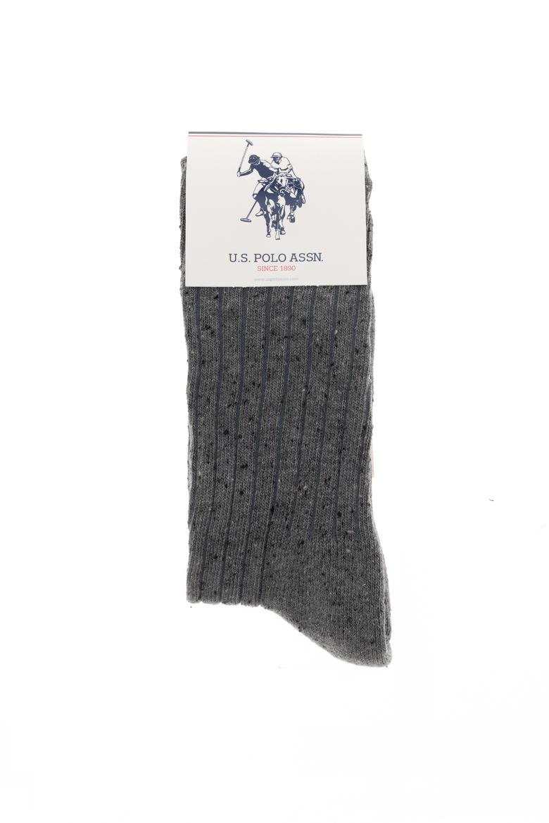 Kadın Gri Melanj Çorap - 50258157002