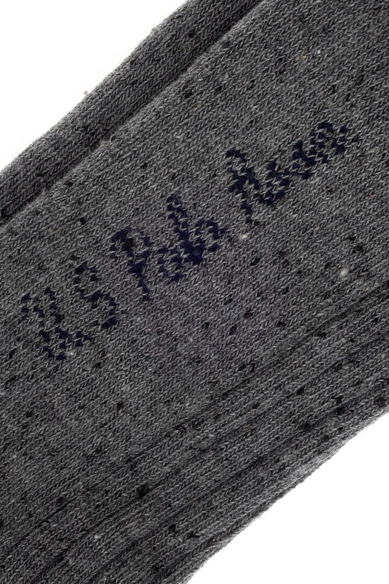 Kadın Gri Melanj Çorap - 50258157002