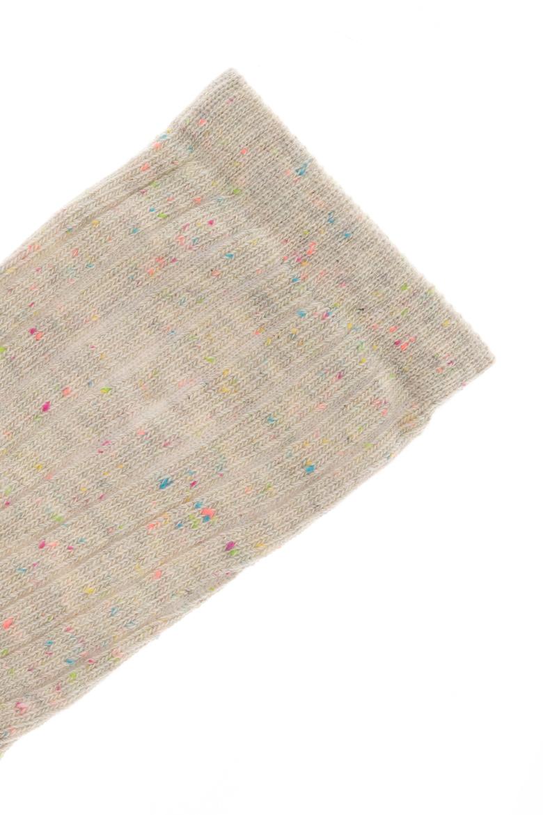 Kadın Camel Melanj Çorap - 50258157003