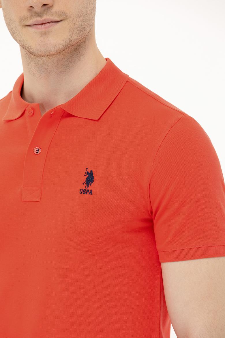 Erkek Kırmızı Basic Polo Yaka Tişört - 50262969159