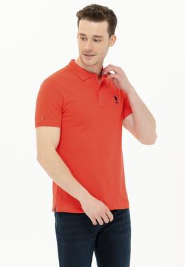 Erkek Kırmızı Basic Polo Yaka Tişört - 50262969159