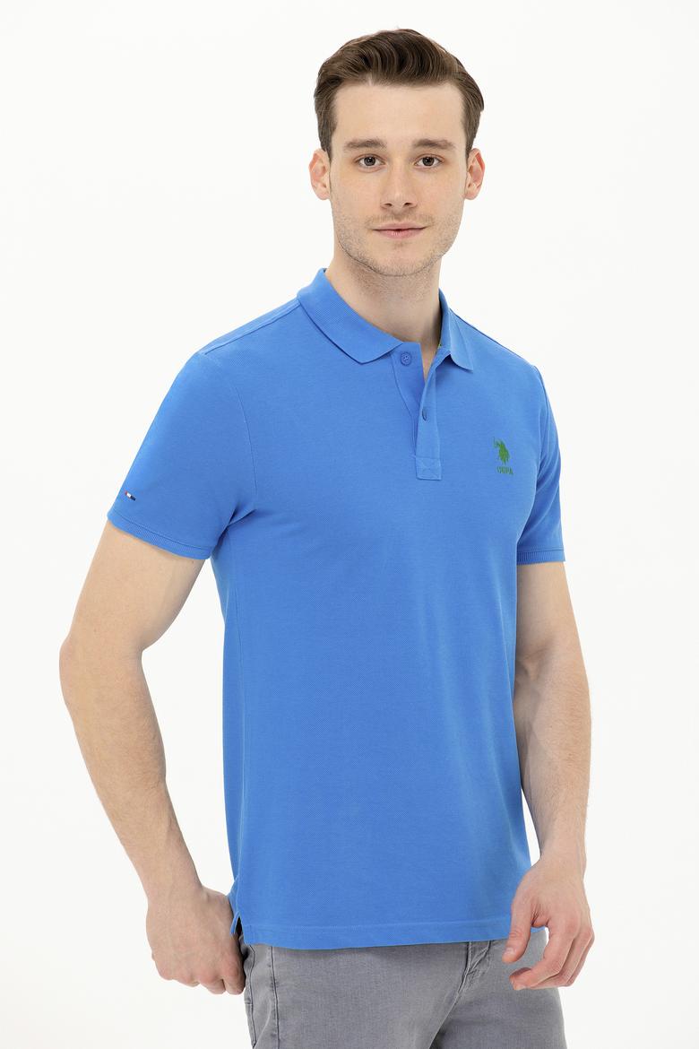 Erkek Saks Basic Polo Yaka Tişört - 50266337012