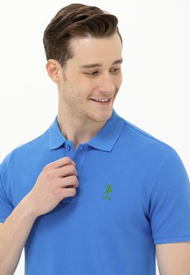 Erkek Saks Basic Polo Yaka Tişört - 50266337012