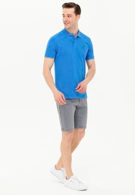 Erkek Saks Basic Polo Yaka Tişört - 50266337012