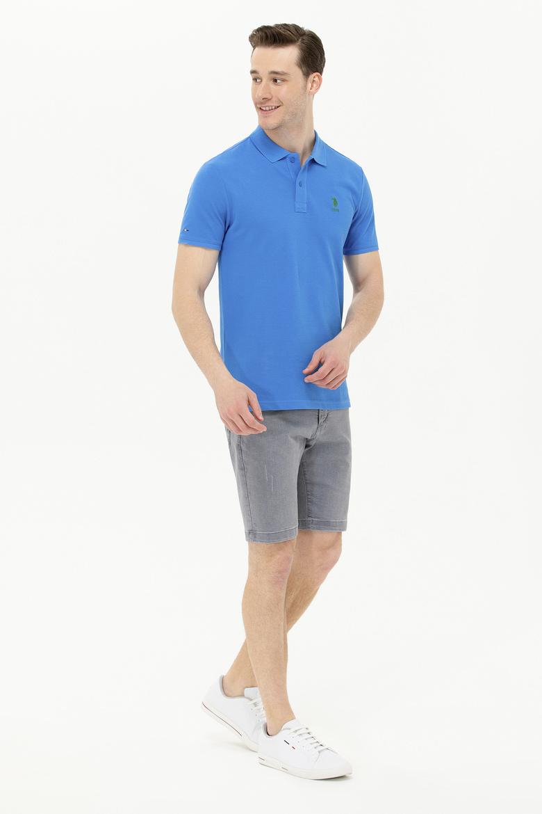 Erkek Saks Basic Polo Yaka Tişört - 50266337012