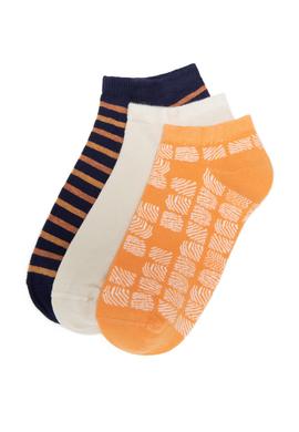 Kadın 3'lü Patik Çorap - 50265729001