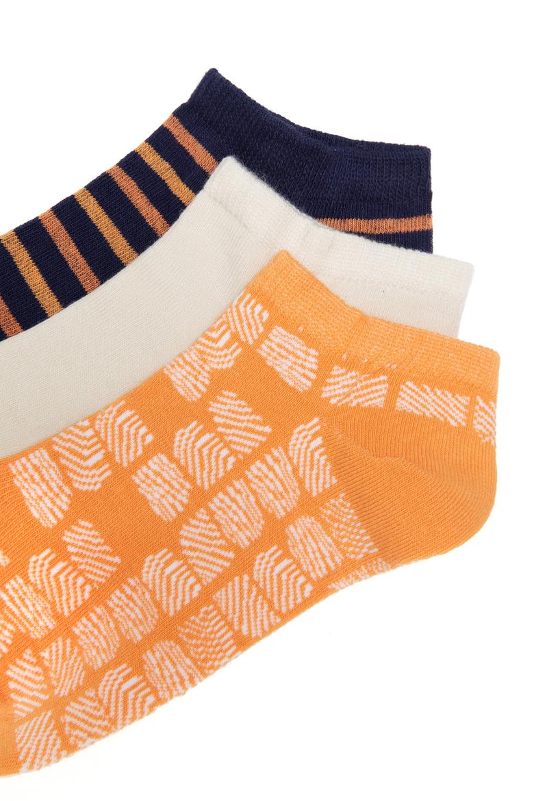 Kadın 3'lü Patik Çorap - 50265729001