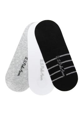 Kadın 3'lü Babet Çorap - 50265732002