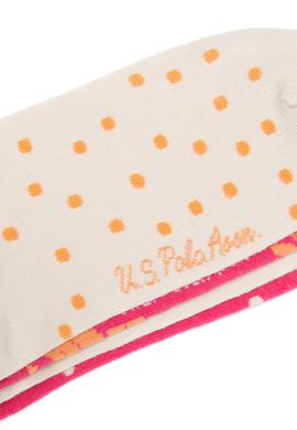 Kadın Pembe 5'li Çorap - 50265737002