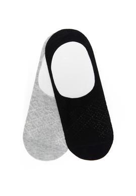 Kadın Siyah 2'li Çorap - 50265741003