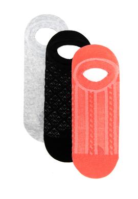 Kadın 3'lü Patik Çorap - 50265743002