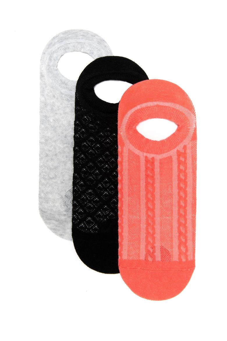 Kadın 3'lü Patik Çorap