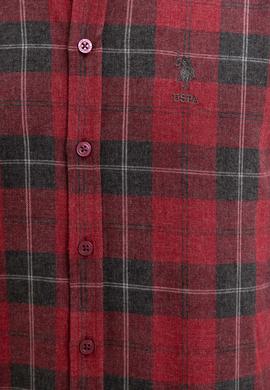 Erkek Kırmızı Gömlek Uzunkol - 50220067015