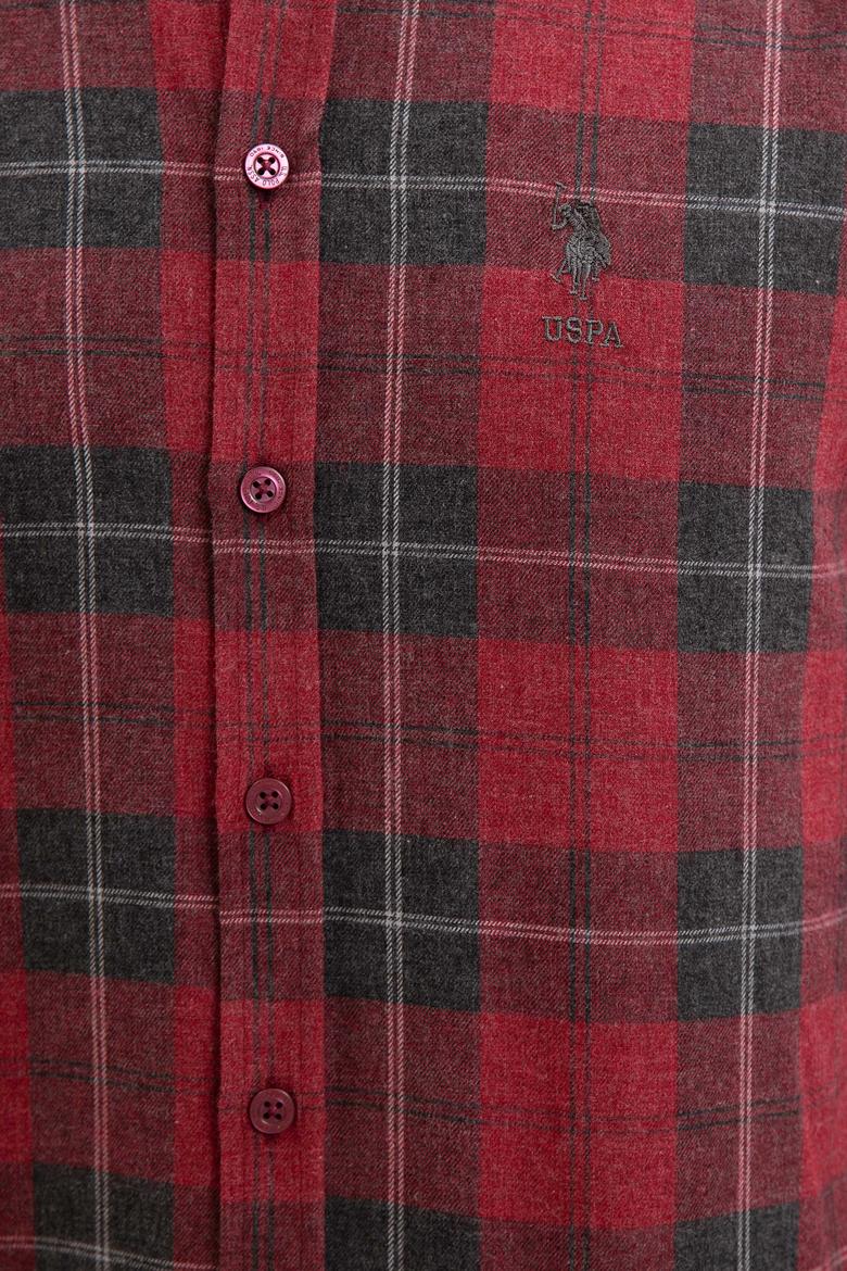 Erkek Kırmızı Gömlek Uzunkol - 50220067015