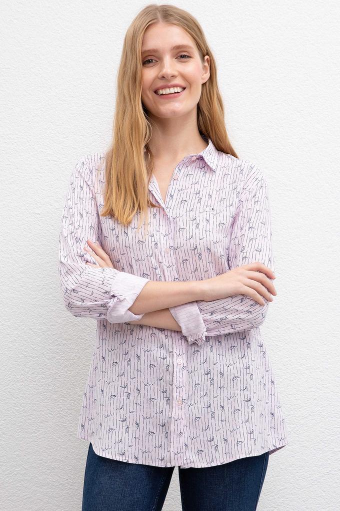 Kadın Pembe Gömlek