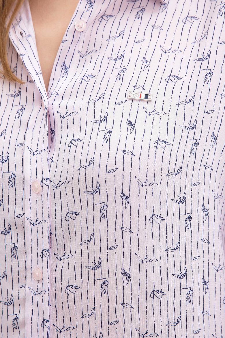 Kadın Pembe Gömlek - 50220065004