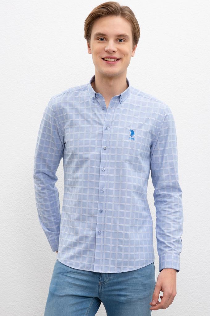 Erkek Mavi Gömlek