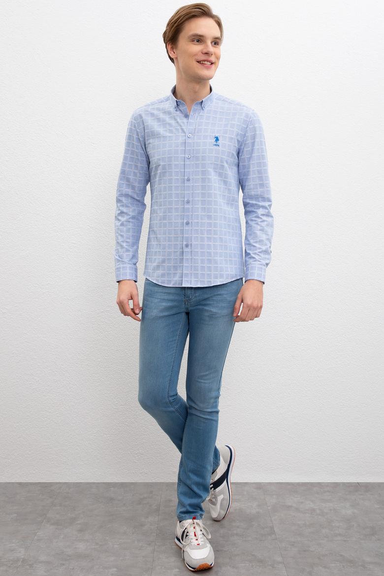 Erkek Mavi Gömlek - 50219885017
