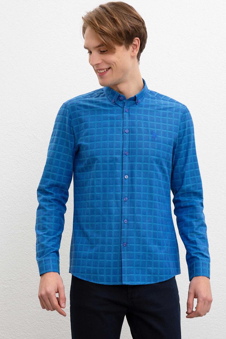 Erkek Lacivert Gömlek