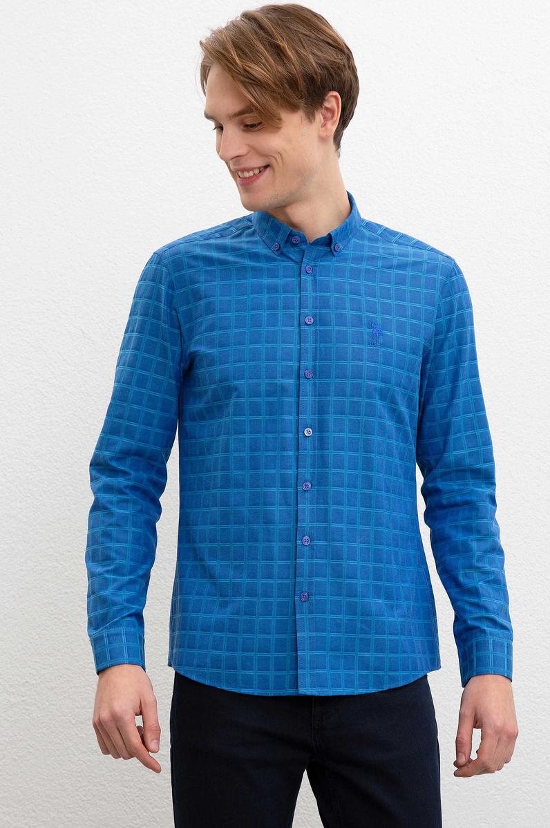 Erkek Lacivert Gömlek