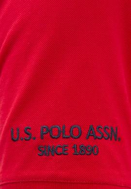 Erkek Kırmızı Polo Yaka T-Shirt Basic - 50218822118
