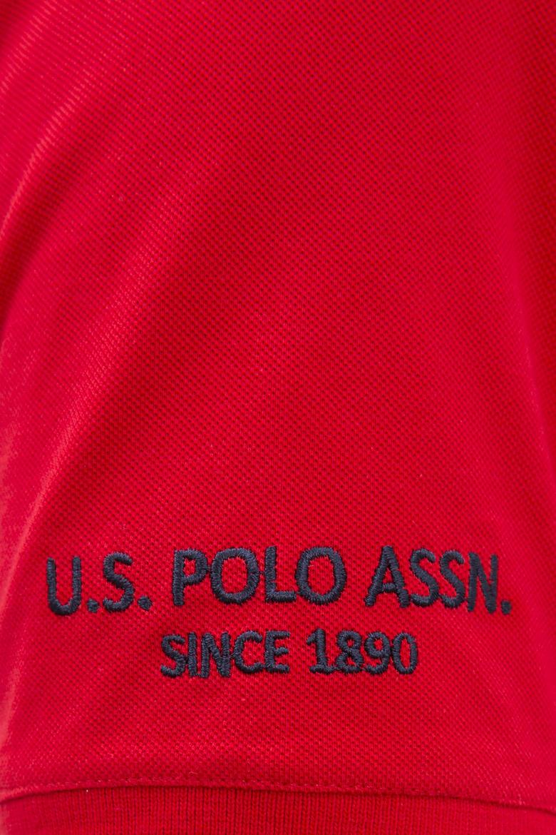 Erkek Kırmızı Polo Yaka T-Shirt Basic - 50218822118