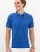 Erkek Saks Polo Yaka T-Shirt Basic
