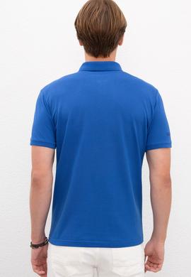 Erkek Saks Polo Yaka T-Shirt Basic - 50218822128
