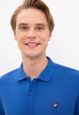 Erkek Saks Polo Yaka T-Shirt Basic - 50218822128