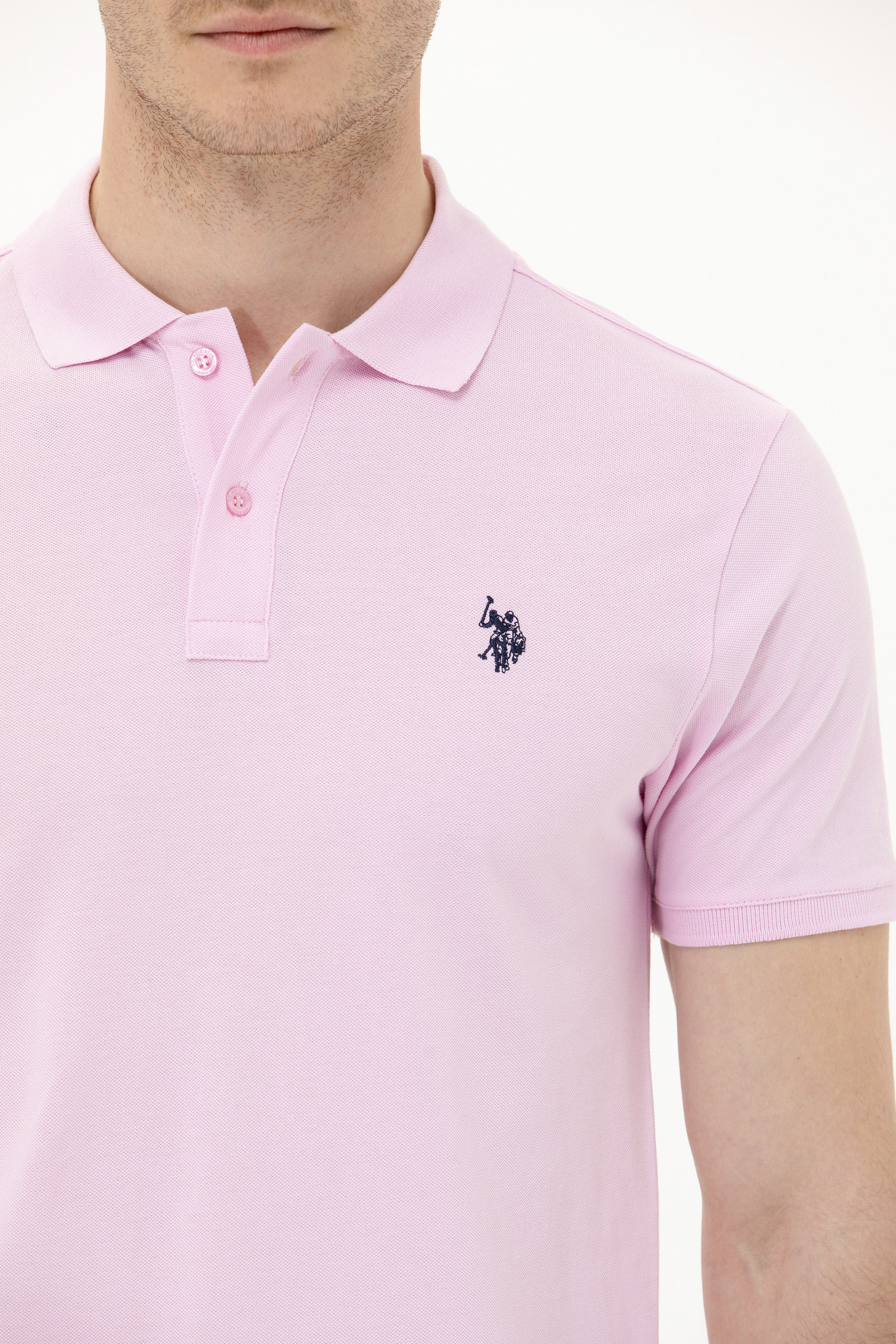 Erkek Manolya Basic Polo Yaka Tişört - Image 7