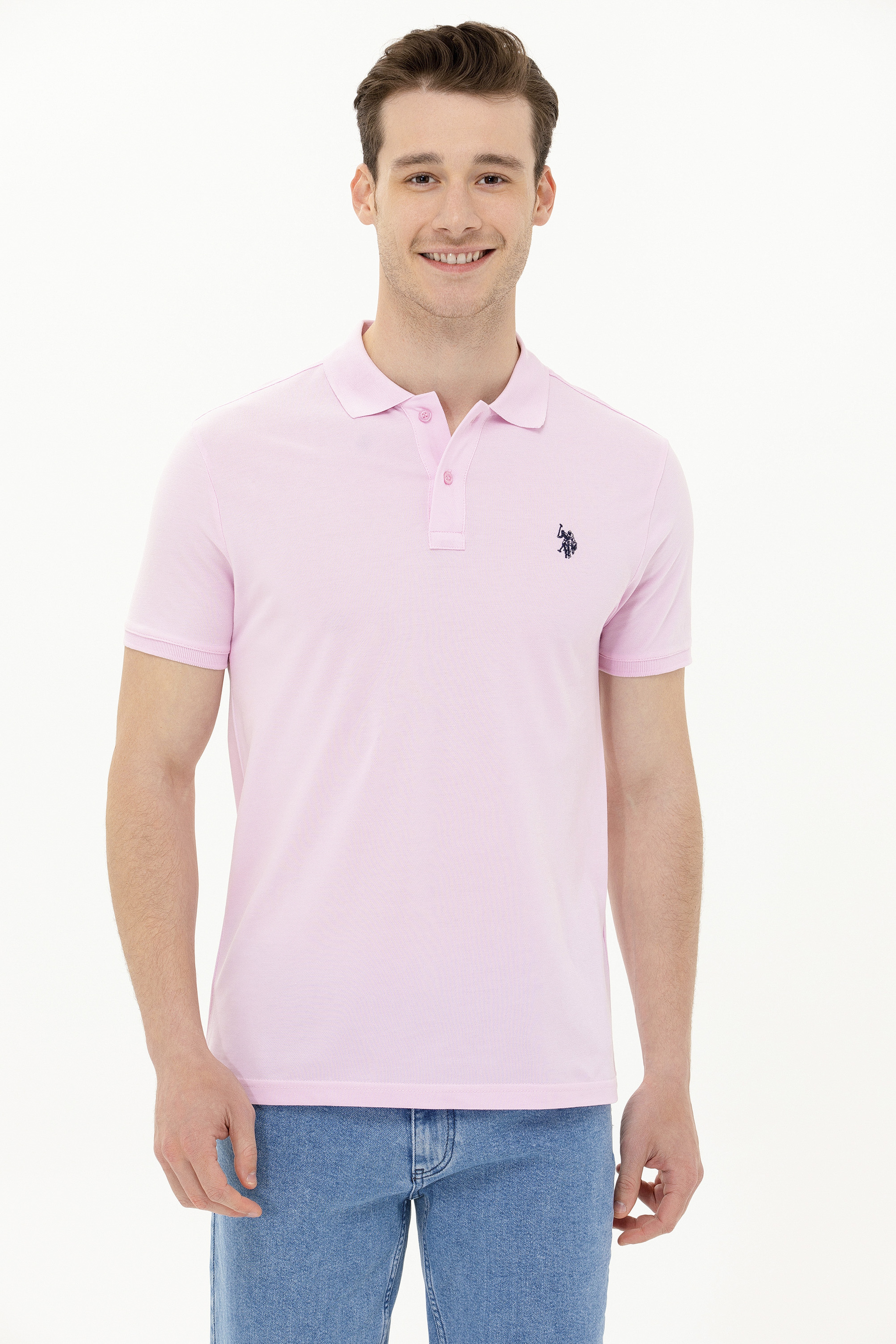 Erkek Manolya Basic Polo Yaka Tişört - Image 2