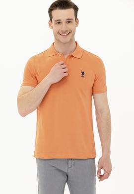 Erkek Kiremit Basic Polo Yaka Tişört - 50263238479