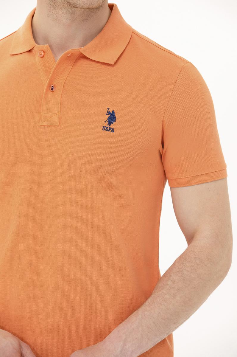 Erkek Kiremit Basic Polo Yaka Tişört