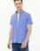 Erkek Mavi Kısa Kollu Gömlek