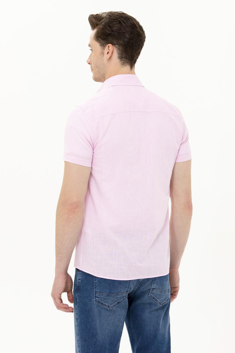 Erkek Manolya Kısa Kollu Gömlek - 50262846055
