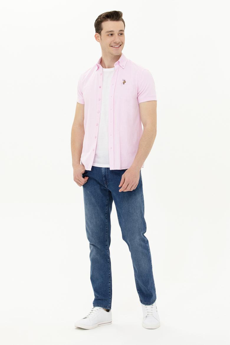 Erkek Manolya Kısa Kollu Gömlek - 50262846055