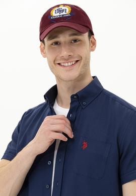 Erkek Lacivert Kısa Kollu Gömlek - 50262942011