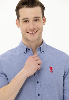 Erkek Lacivert Uzun Kollu Basic Gömlek - 50262980020